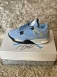 Jordan 4 Retro Univesrity Blue Nike Air Tech Grey High