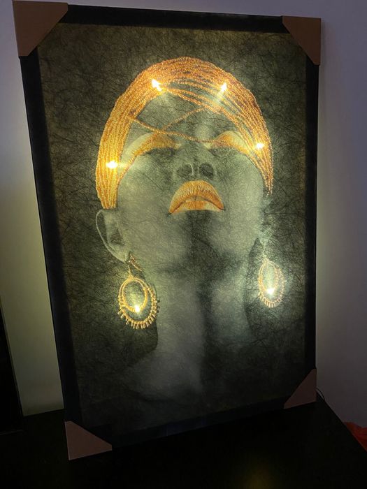 Tablou canvas cu lumini