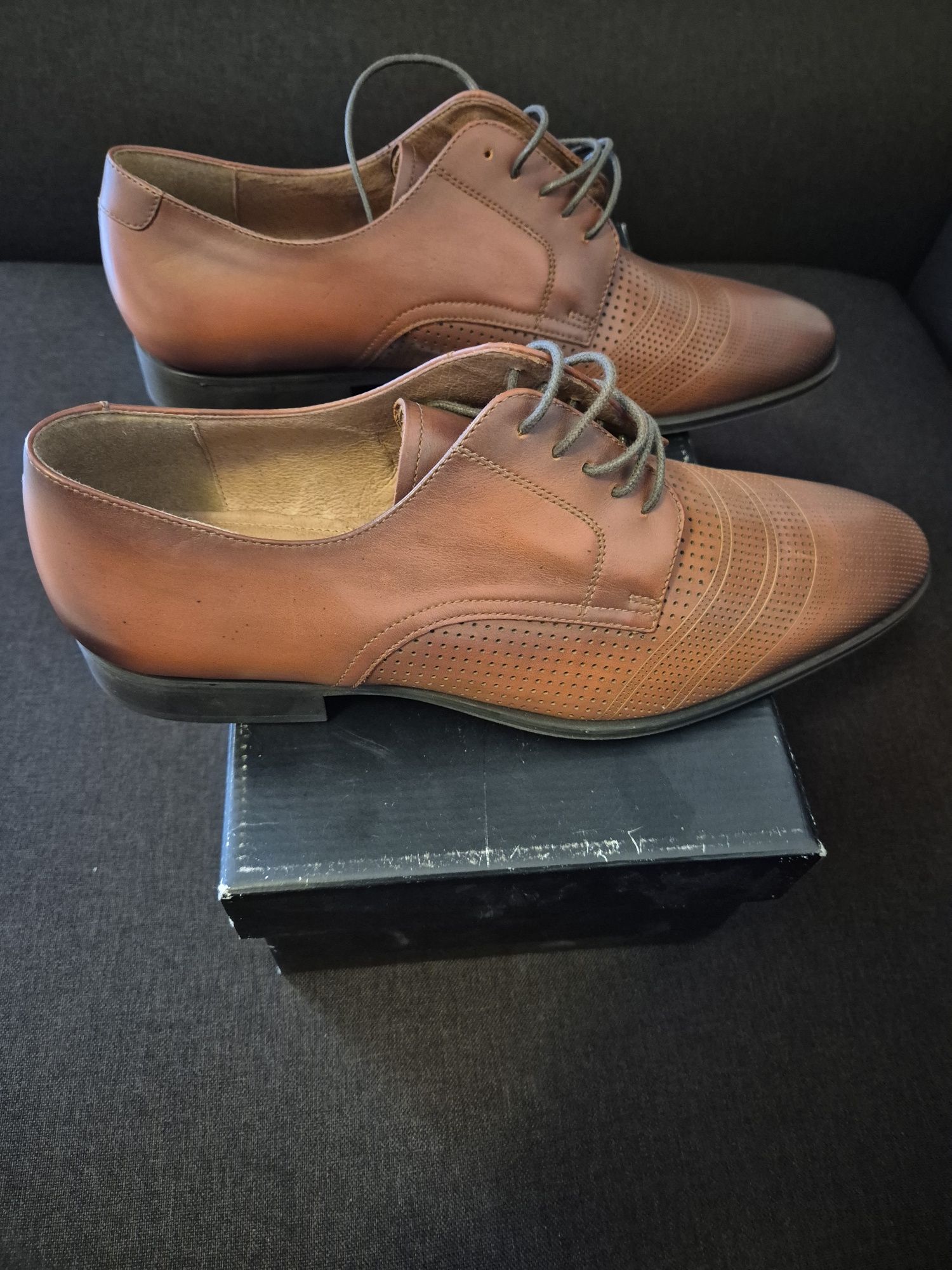 Pantofi piele barbati Anna Cor