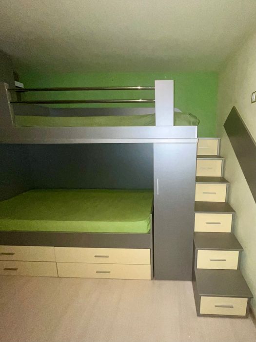 Paturi suprapuse copii +birou