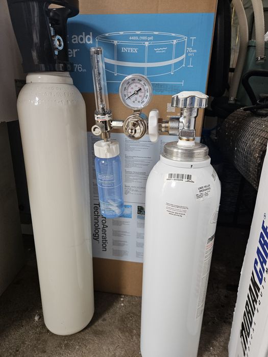 Кислородни бутилки НОВи пълни