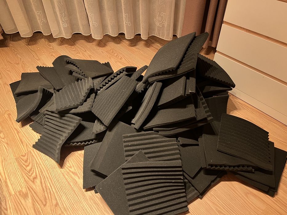 Burete fonoabsorbant studio basstrap burete pebtru perete