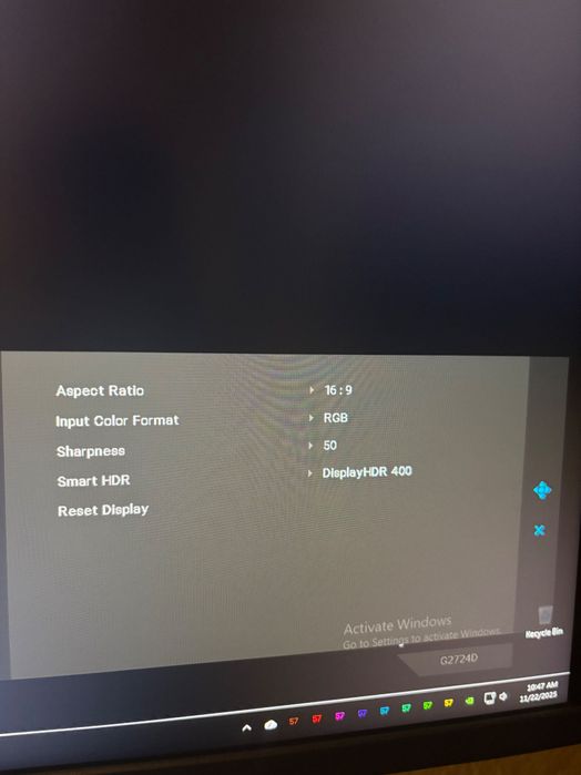 Геймърски монитор Dell G2724D