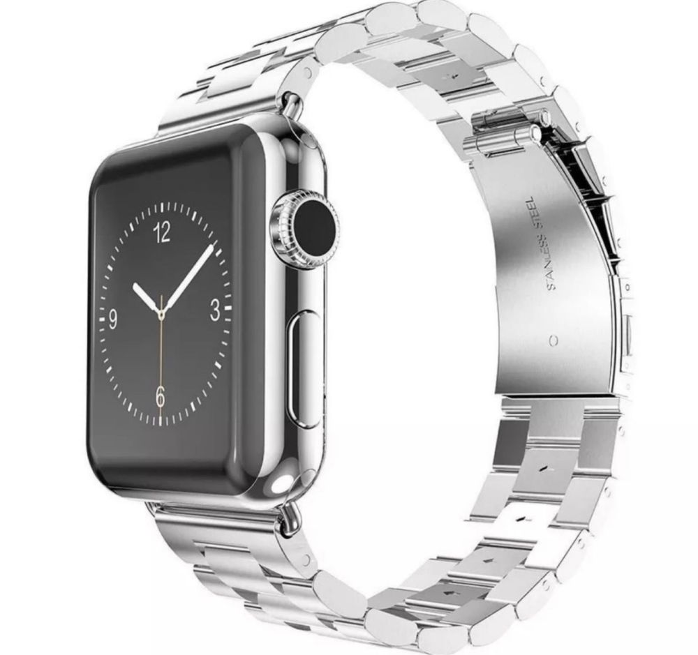 Curea Ceas Apple Watch Metalic Steel Incarcator Cablu Type C