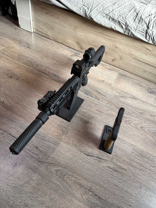 Airsoft Реплики HK 416 и Glock 17 FA