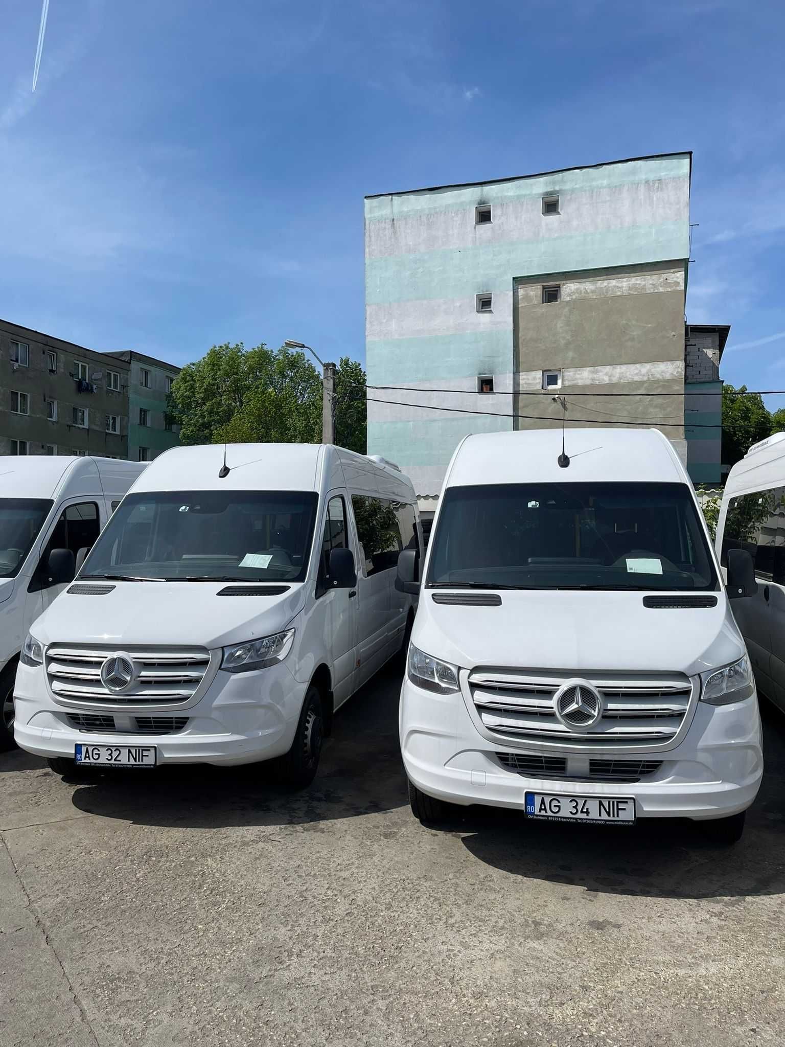 Inchiriez Microbuze Mercedes Sprinter 22+1 / 19+1 locuri (cu sofer)