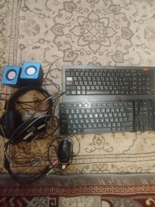 Продам клавиатуры ,мышь, наушники , колонки