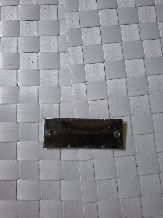 Германска малка емайлирана табела