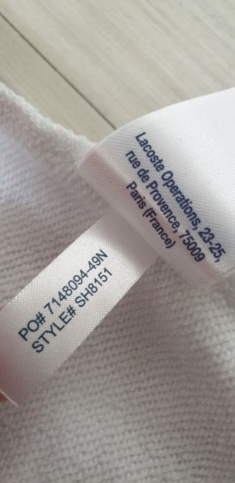 Lacoste LIVE! Oversize Hoodie / 5 - L НОВО! ОРИГИНАЛ! Мъжка Качулка