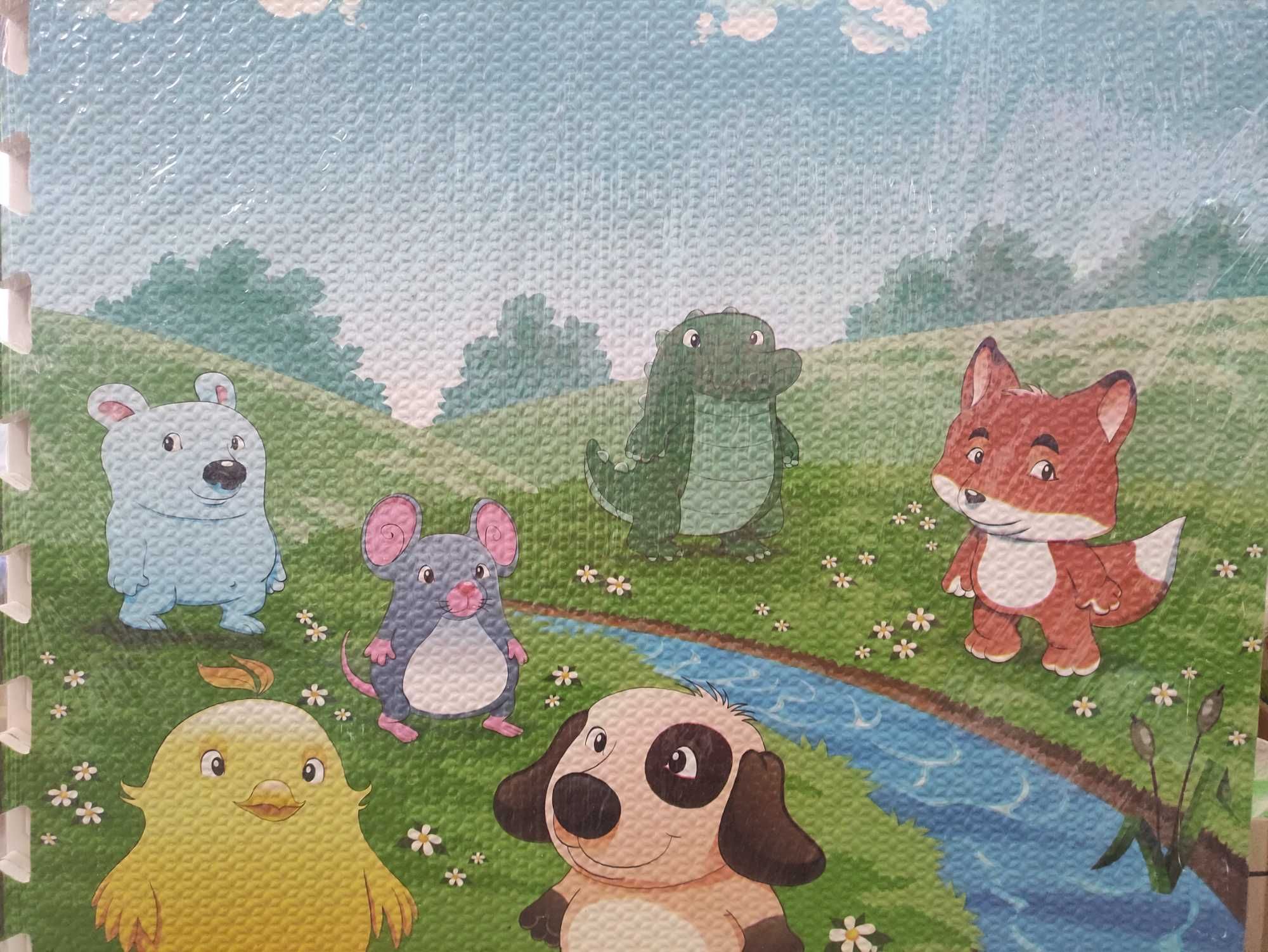 Covor puzzle spuma