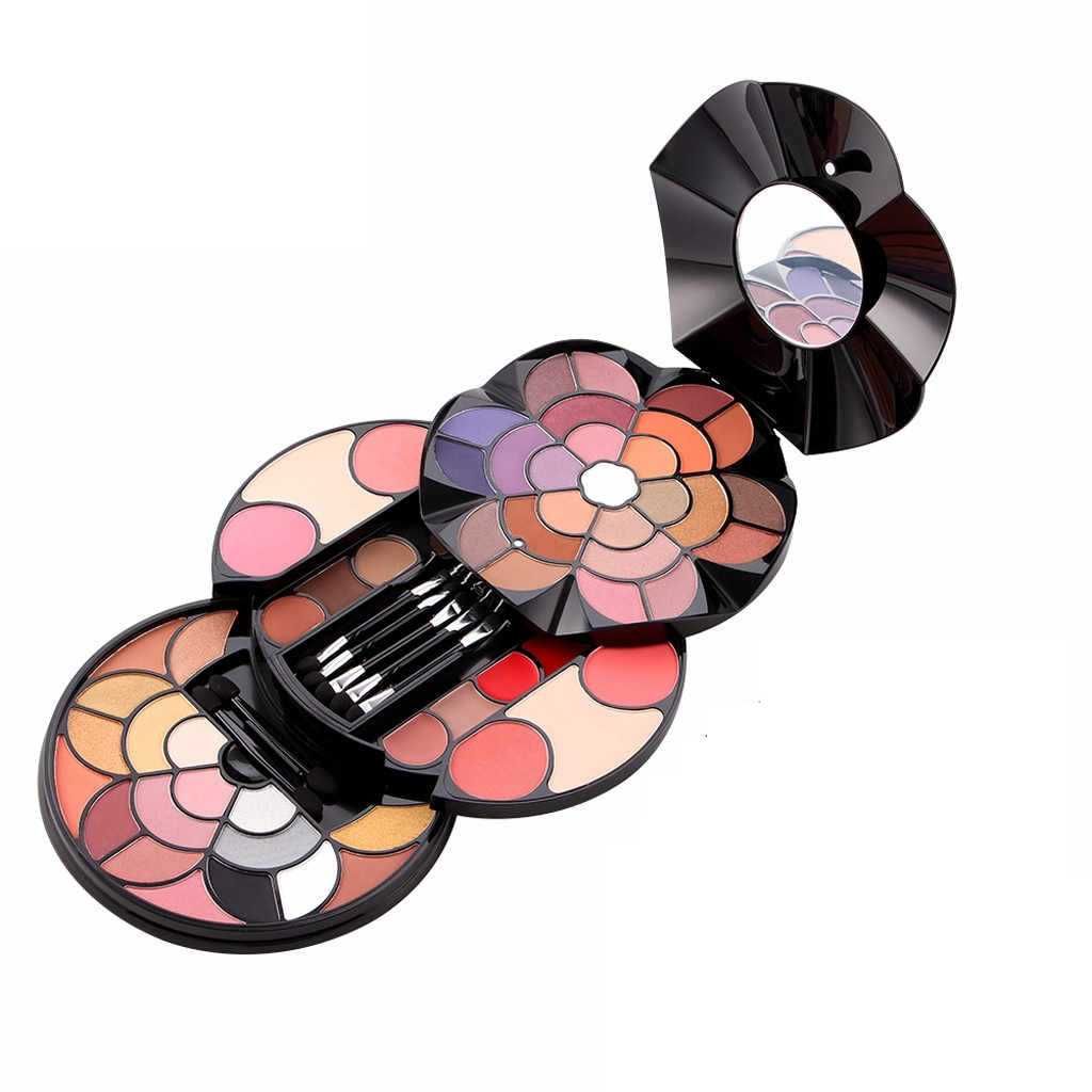 Trusa Make-up Sela, Black Round Flower 7002-360y