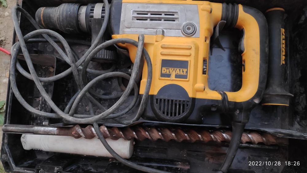 Ciocan rotopercutor Dewalt max tip D25601-QS + burghie