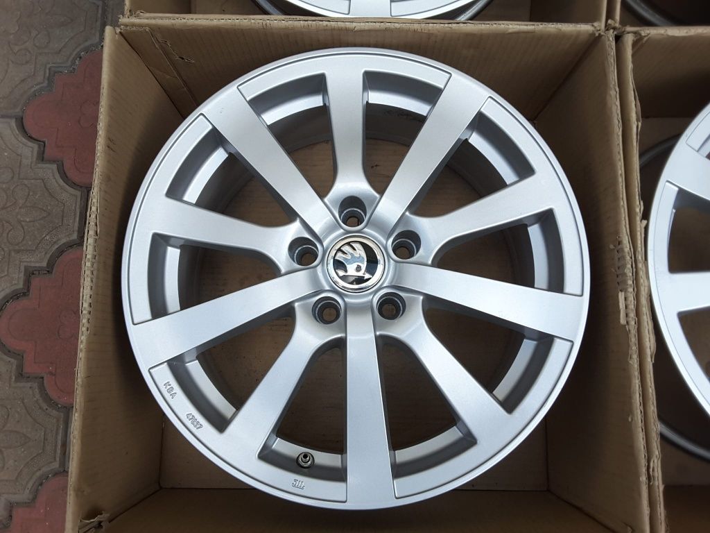 jante aliaj 17; 5x112;  Skoda Kodiak, Karoq, Superb