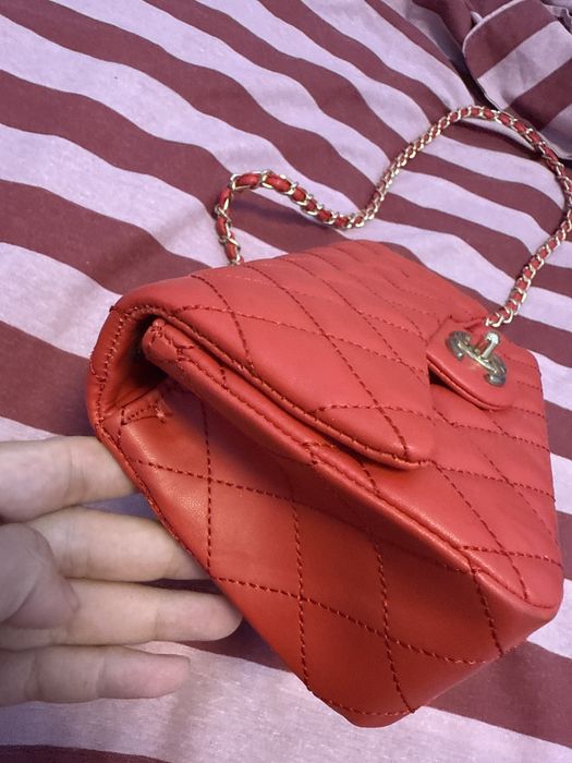Чанта, chanel,  ноеа, червена