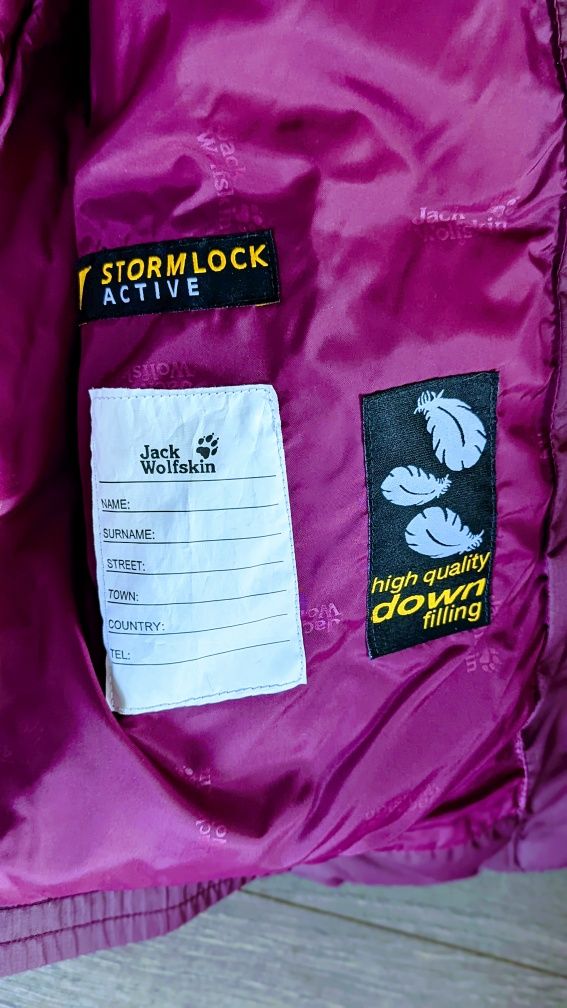 Preț fix,Vesta cu puf Jack Wolfskin Waterproof M