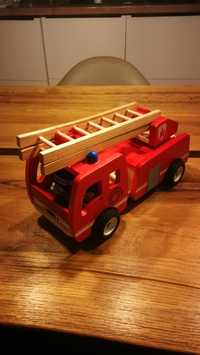 Masinuta de pompieri din lemn