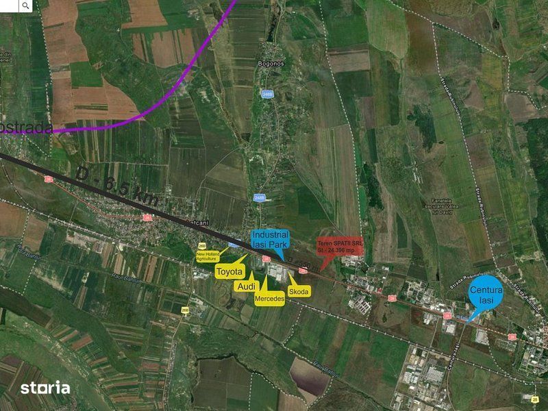 Vindem teren cu deschidere la E 583. Comision Zero!!