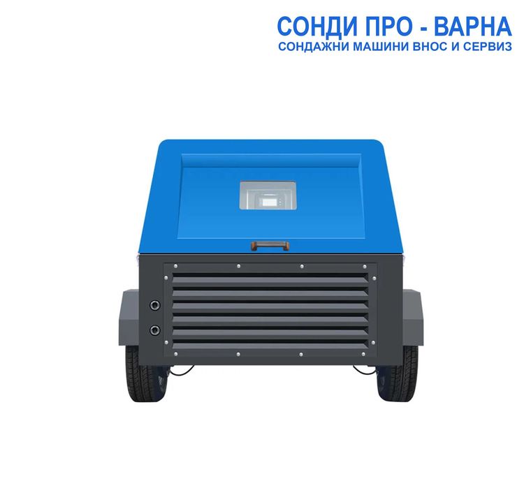 Нов Мобилен винтов компресор 30HP/3.5CN2 дизелов двигател 30 к.с. 7bar