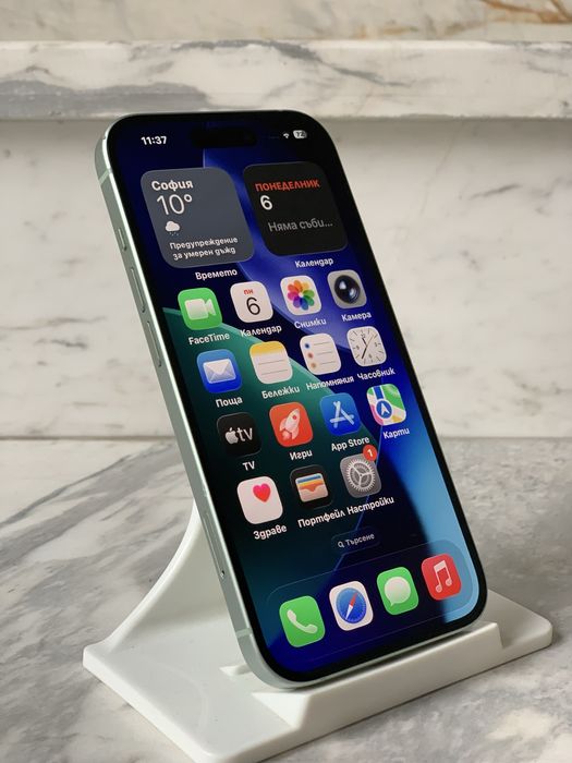 IPhone 15 128GB - Green - Като нов