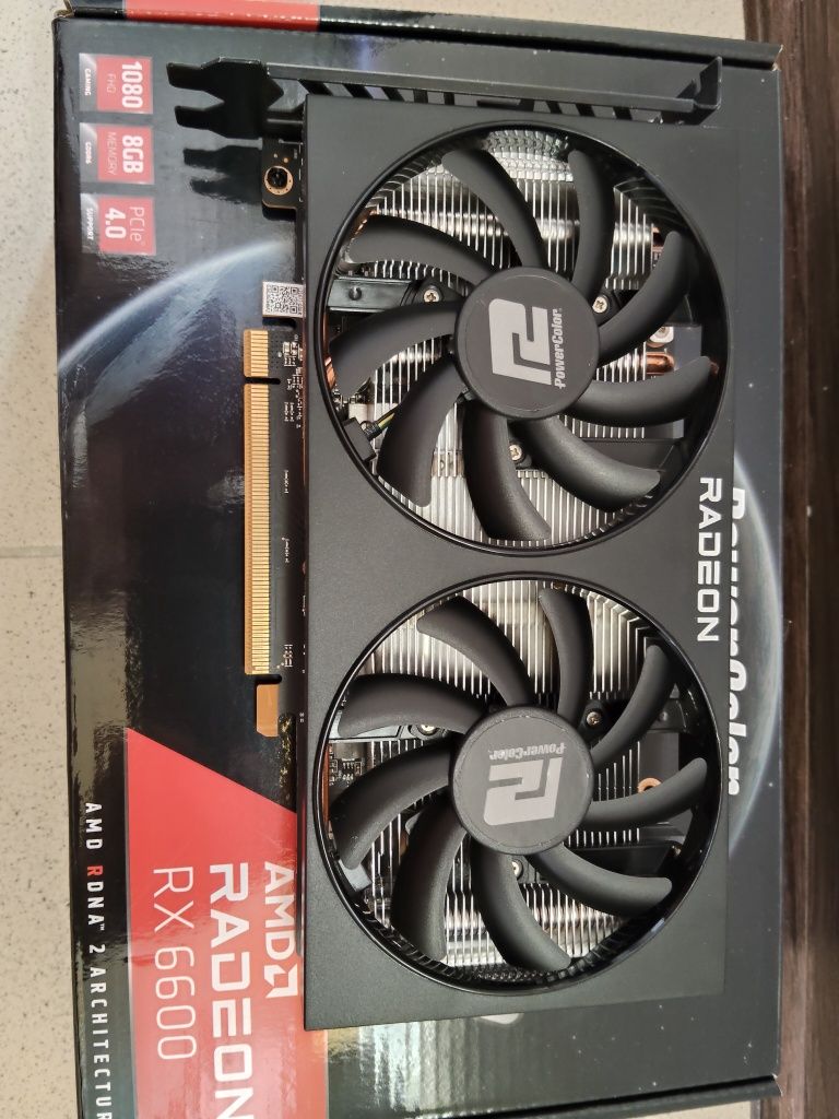 Vind rx 6600 8gb stare nou.