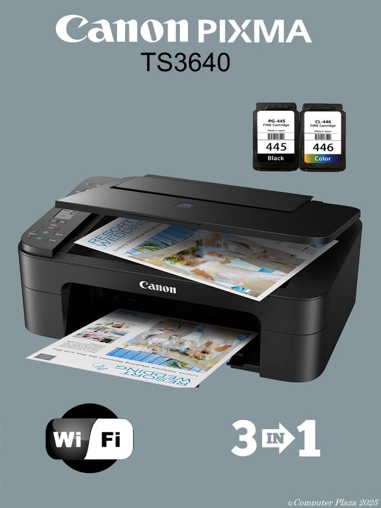 Принтер Canon Pixma TS3640  (принтер копия сканер+ Wi-Fi)