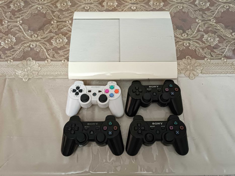 Ps3 super slim 4пулт 20у'йин 320гб Sony PlayStation 3