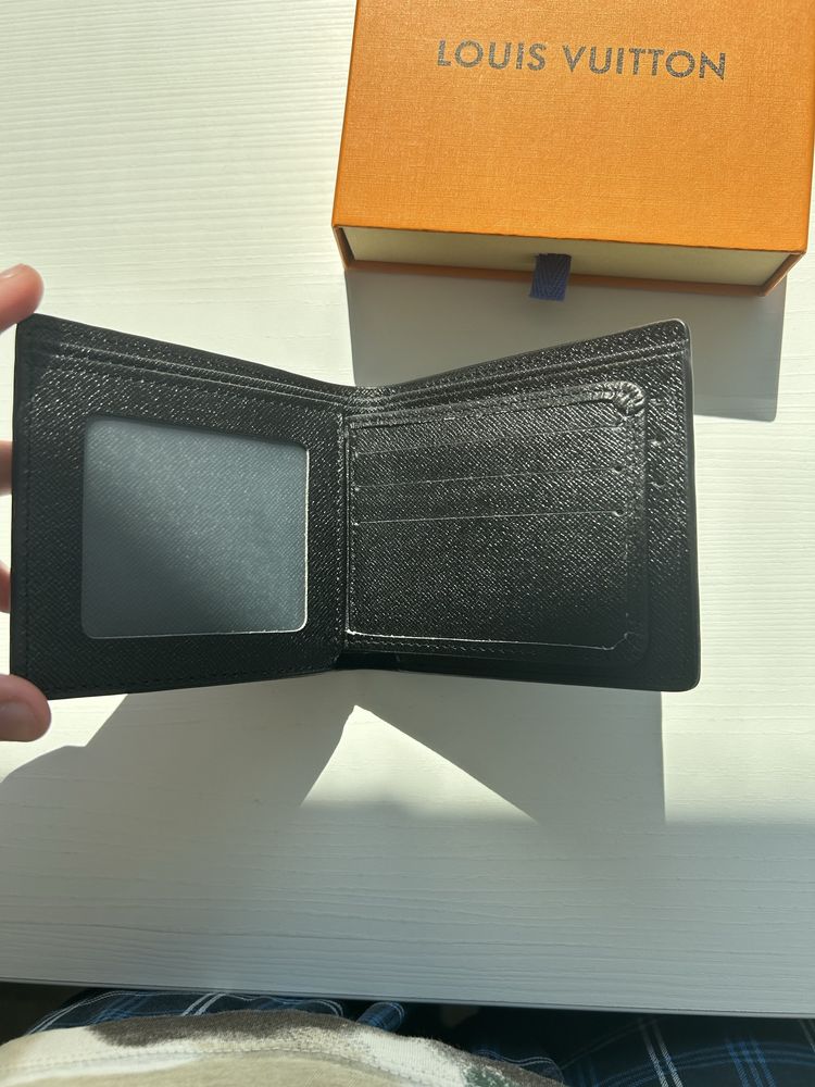 LV Louis Vuitton portofel wallet negru black