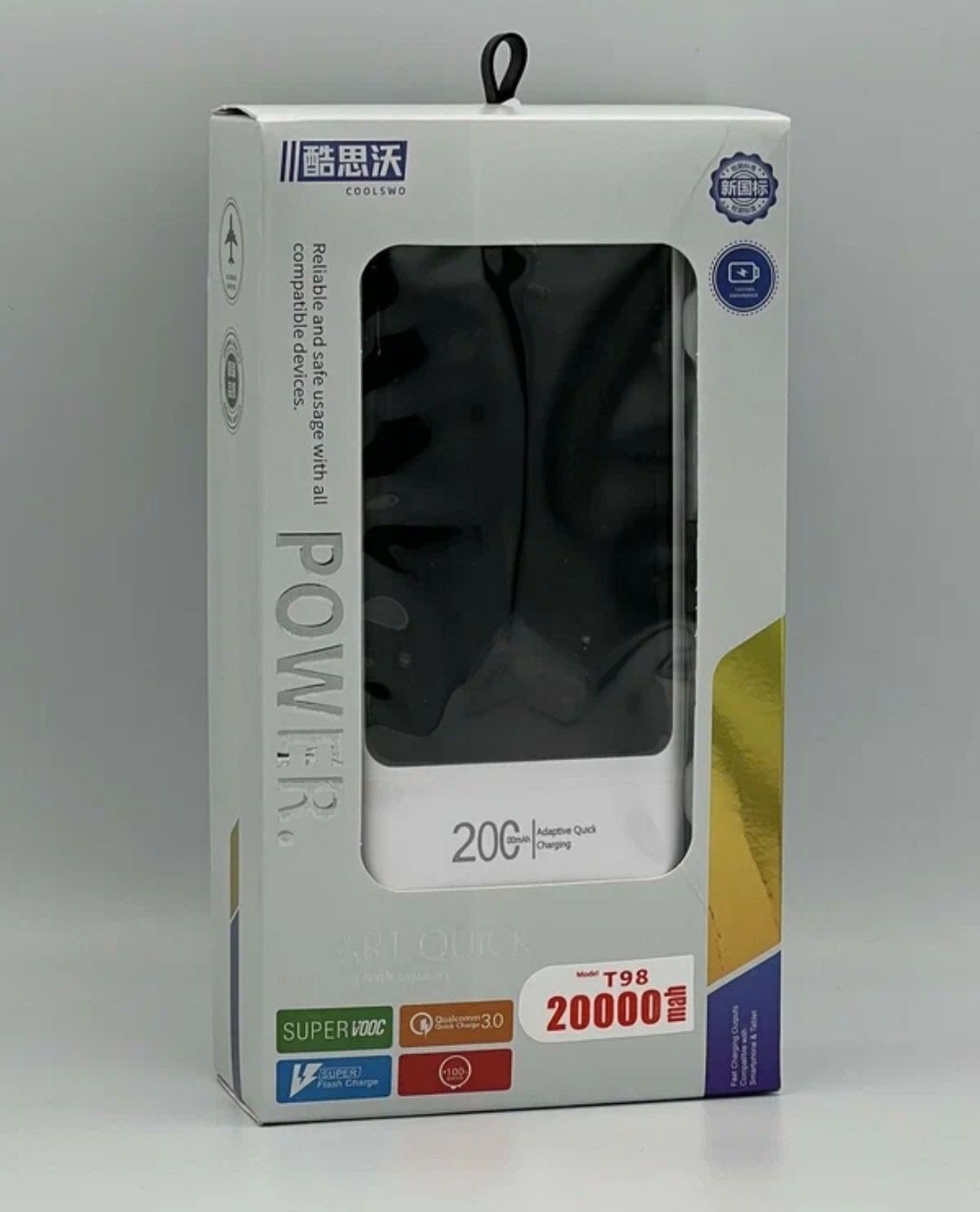 20000 mAh, Powerbank Т98 Новый