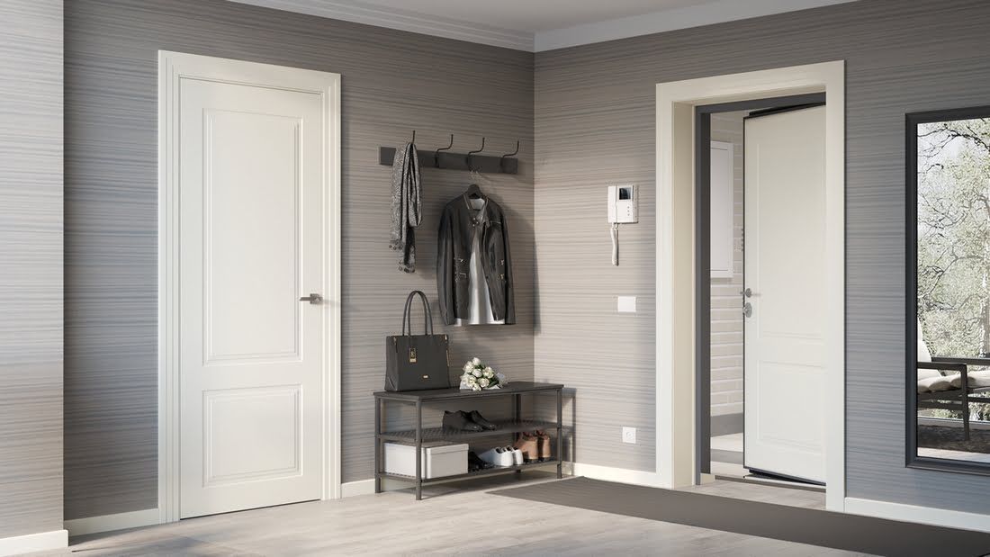 Межкомнатные двери, Железные Металлические двери Mdf eshik Temir eshik