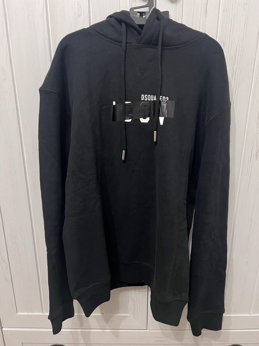 Dsquared2 icon tape hoodie