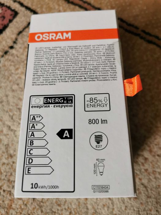 Bec Led Osram Smart + multicolor
