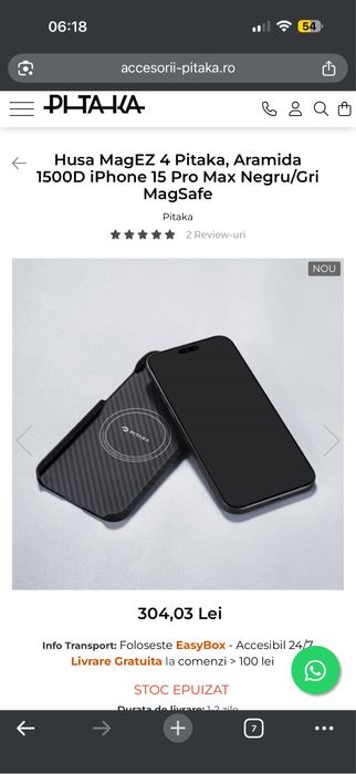 Husa Pitaka Iphone 15 Pro Max