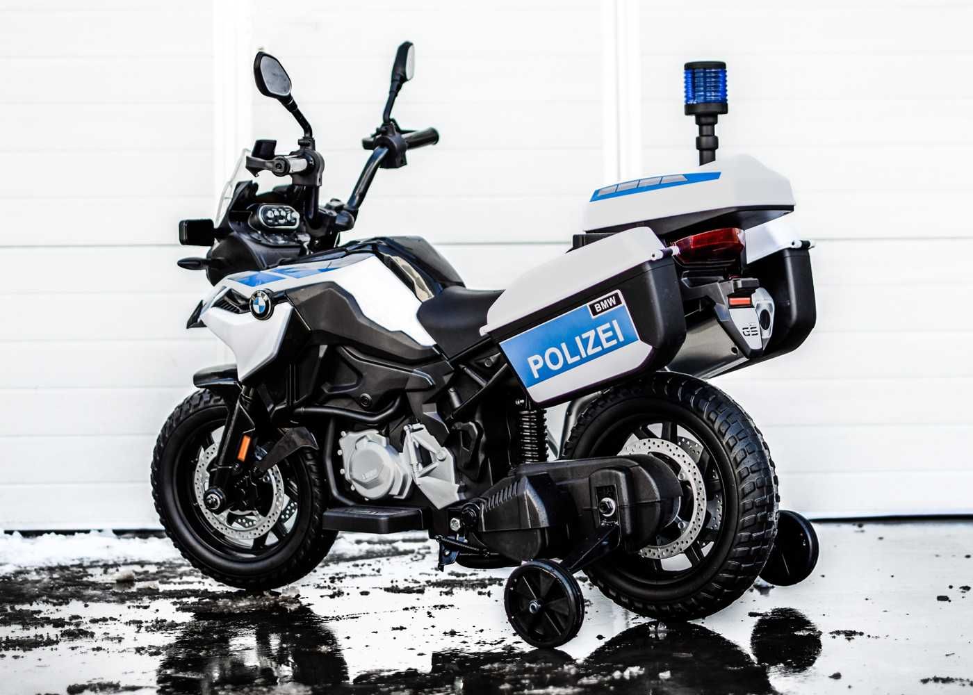 Motocicleta electrica de politie BMW F850 GS 2x 45W 12V