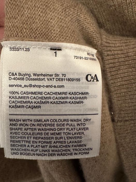 Pulover 100% casmir barbati