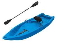 Padela GRATUITA: Caiac Axoos, Sit-On-Top, 237,5 cm, albastru