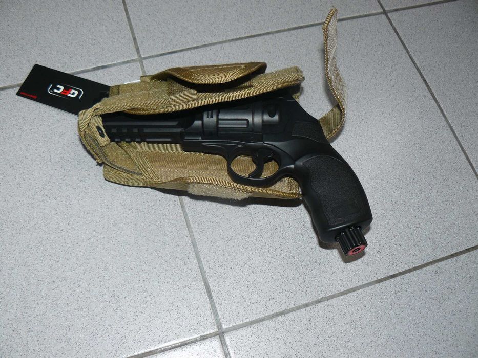 Toc Pistol /Holster Prindere Sold/Curea UNIVERSAL Nou Tan