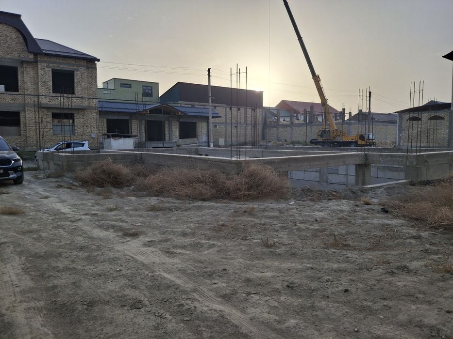 Курилиши тугалланмаган участок