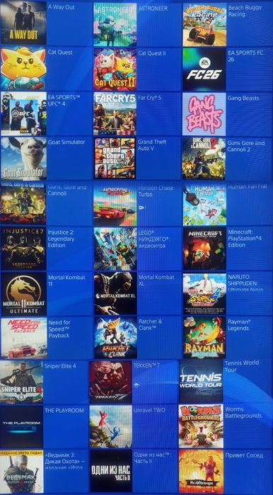 Playstation 4 slim 1 тб с 2 джойстиками, с играми