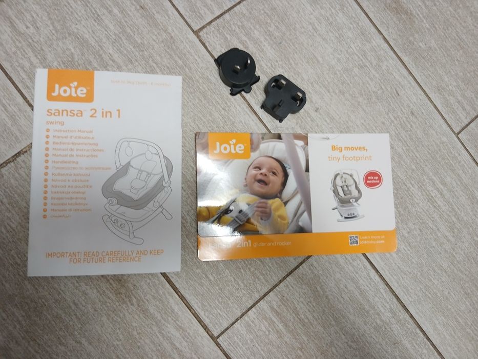 Leagan/Balansoar electric Joie sansa 2in1