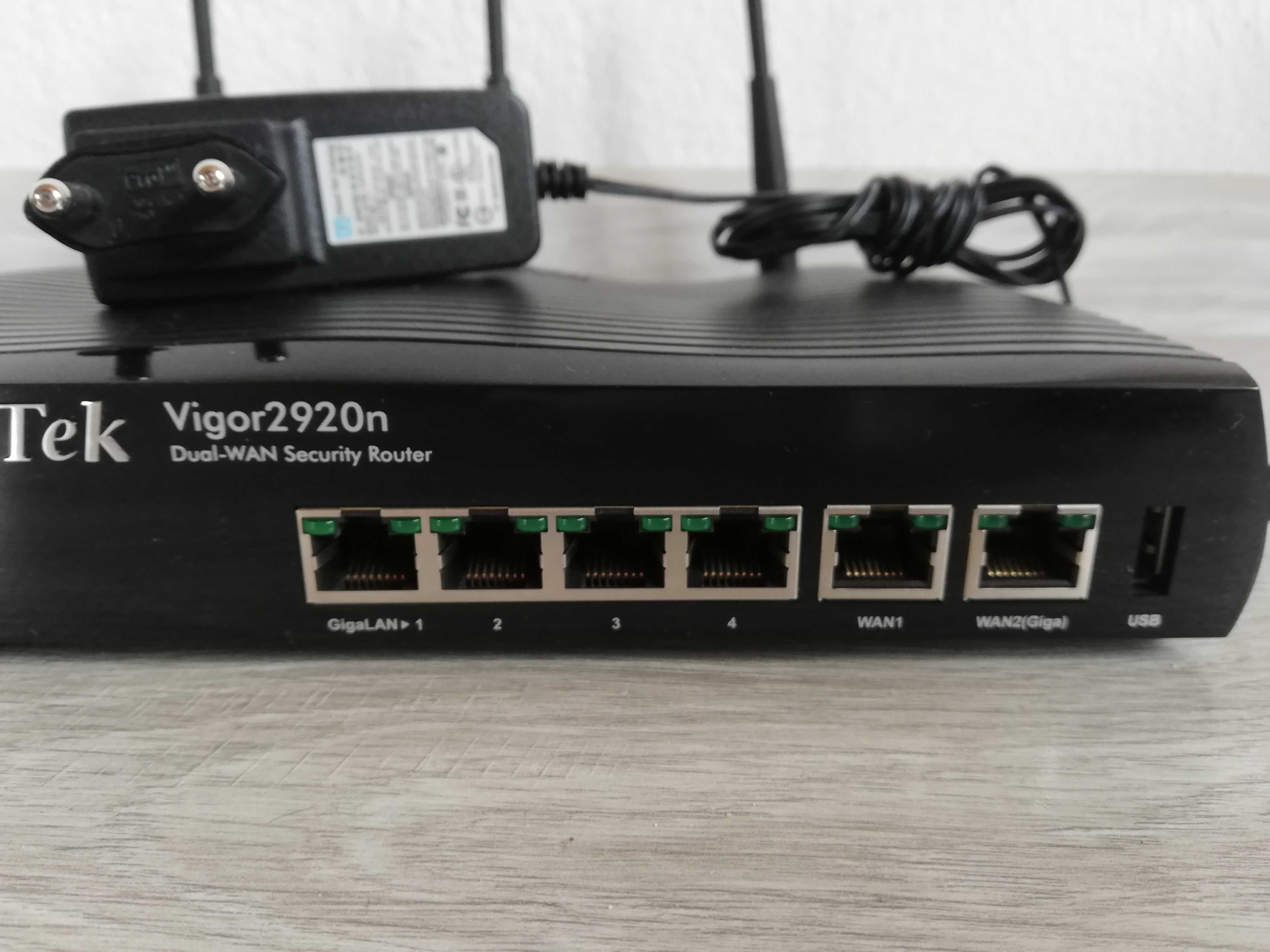 DrayTek Vigor 2920n Dual-WAN security router Firewall