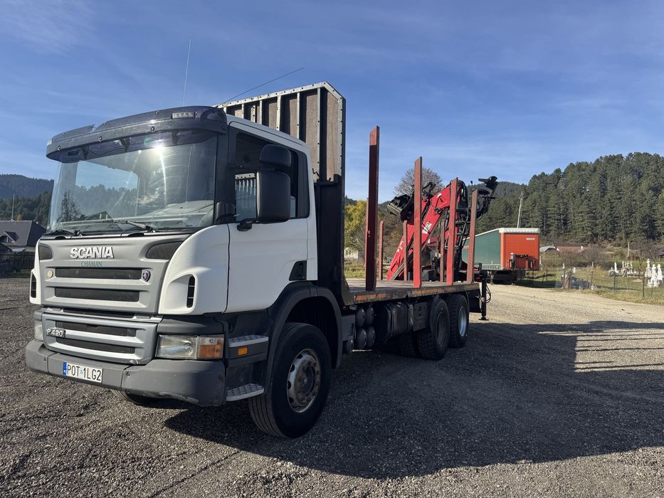 Camion forestier Scania