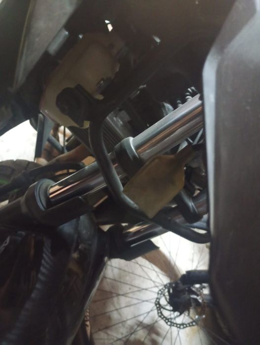 Vand motor Kawasaki Ninja avariat