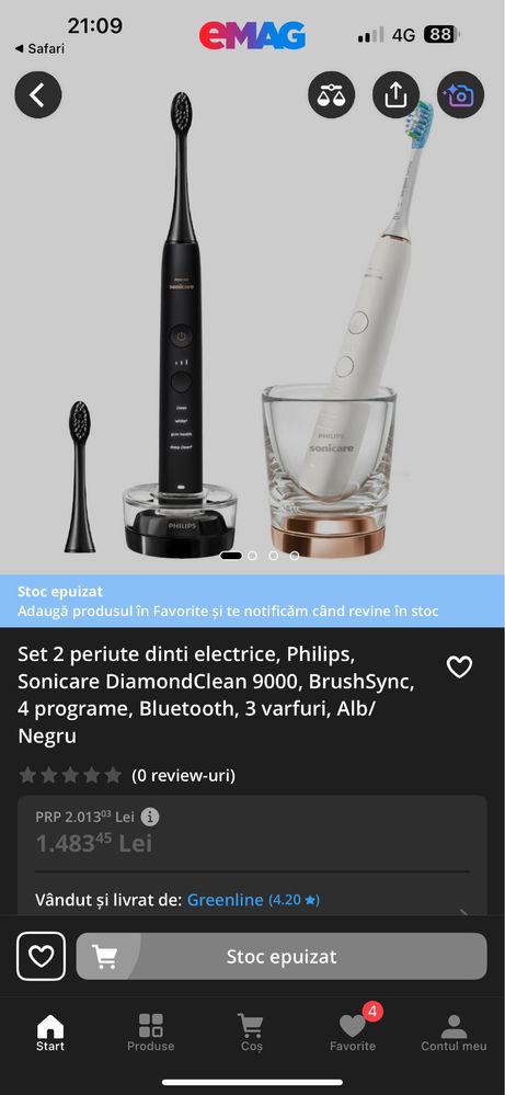 Periute de dinti electrice Philips