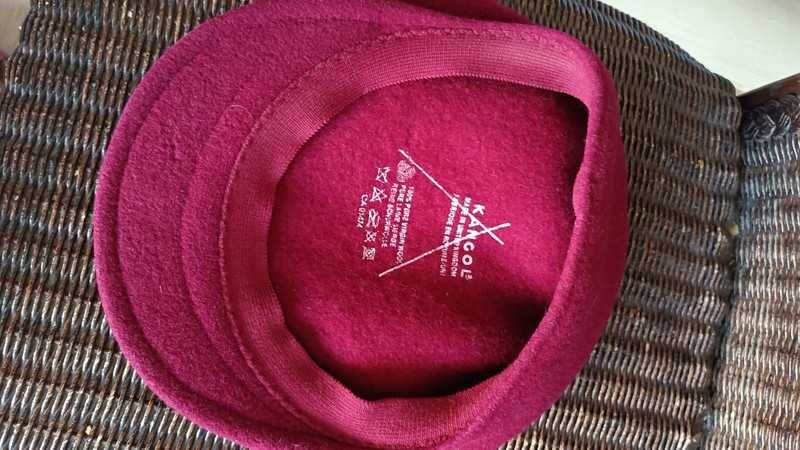 Șapcă plată din lână engleză Kangol