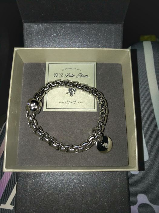 Bratara de argint U.S. POLO ASSN
