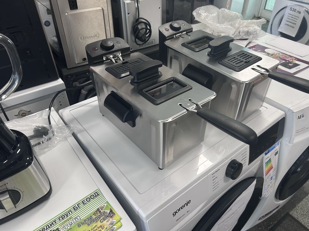 Нов фритюрник Foreti DF-303, 1800w, 3 литра