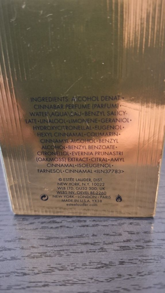 Parfum Cinnabar / Estée Lauder, 50 ml