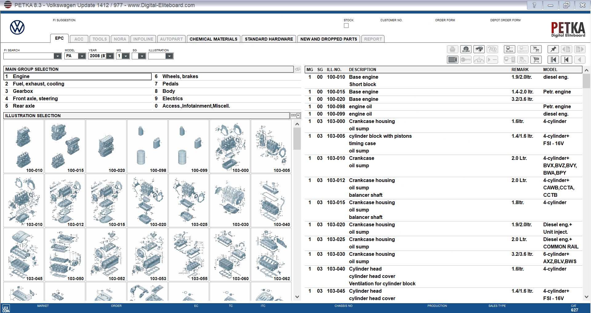 Instalare diagnoza ODIS Service Engineering PETKA ELSAWin Flashdaten