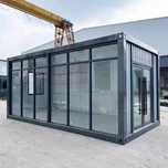 Container sticla premium finisaje si vitrina calitate superioara