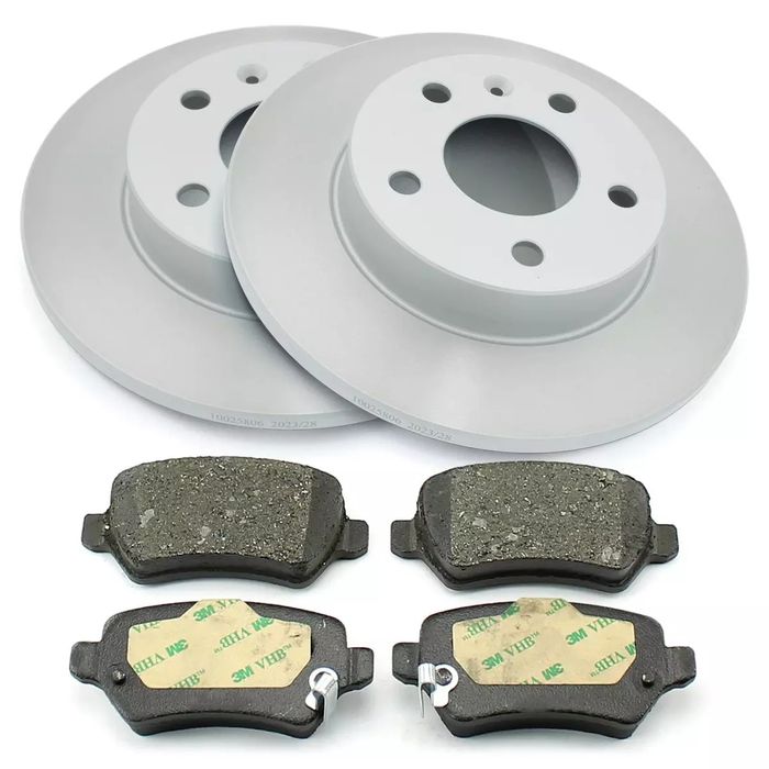 Дискове и накладки задни 264мм за Opel Astra G H Combo Meriva Zafira a